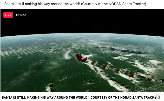 NORAD Santa Tracker Program