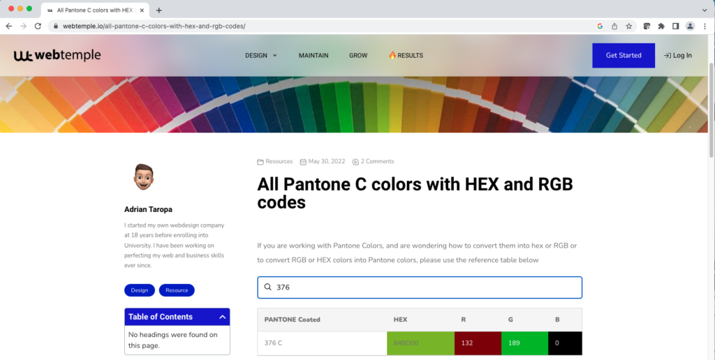 PMS to Hex Color Converter Tool | Logo Color Palette Basics | DeWinter Marketing & PR Denver
